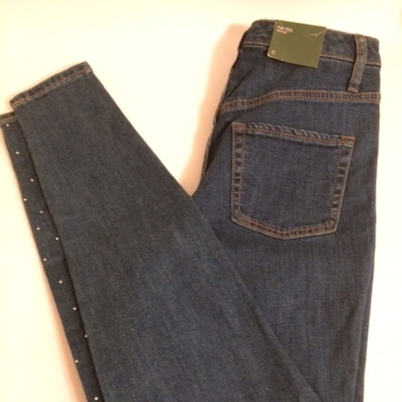 Skinny Jeans womens sz 2 rhinestones - Picture 4 of 6